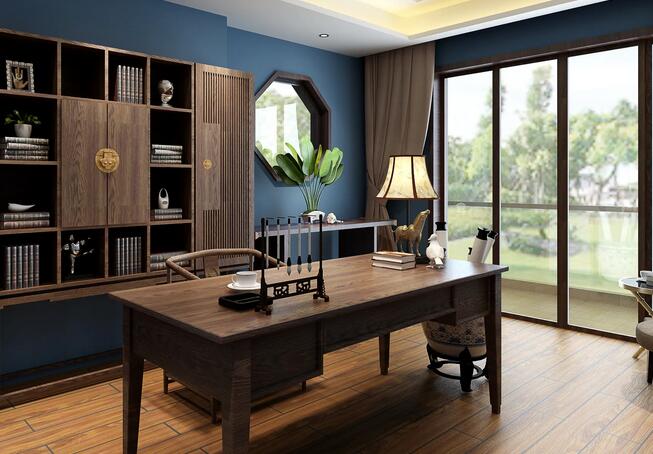 書房裝修技巧，擁有一個(gè)靜謐安逸的空間